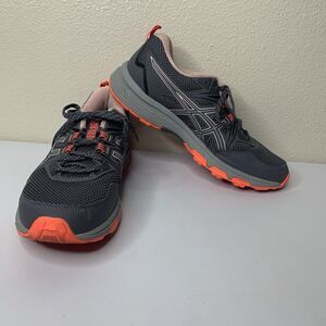 ASICS Gel Venture 8 Running Shoes Women’s Sz 9.5 Wide 1012A706 Gray Coral